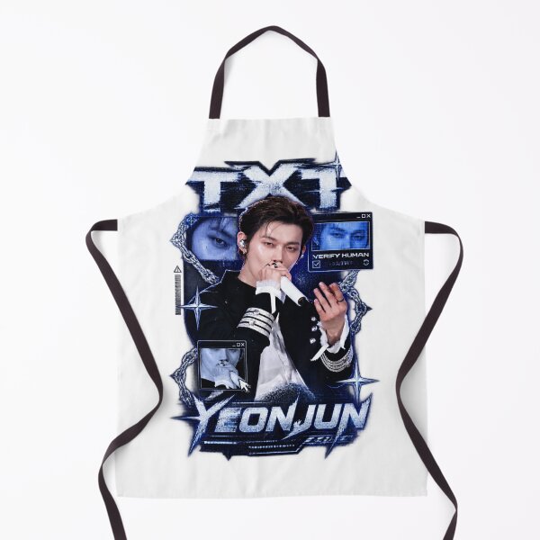 Item preview, Electric Blue Cyber Glitch TXT Yeonjun Performance Visual designed and sold by Valeree Store.