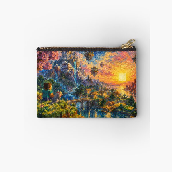 Item preview, Pixel Landscape Impressionism designed and sold by FeelTheDrawing.