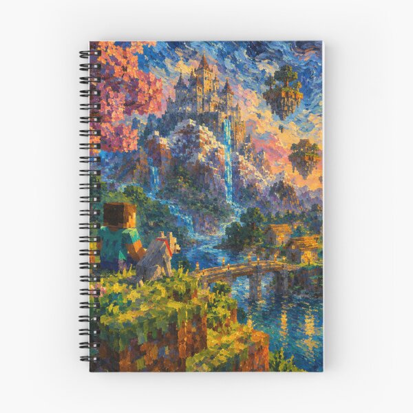 Item preview, Impresionismo paisajístico pixelado designed and sold by FeelTheDrawing.