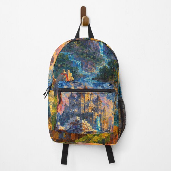 Item preview, Pixel Landscape Impressionism designed and sold by FeelTheDrawing.