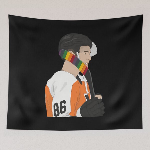 Item preview, Jugador de hockey arcoíris 86 Pride designed and sold by RicharVanTassel.