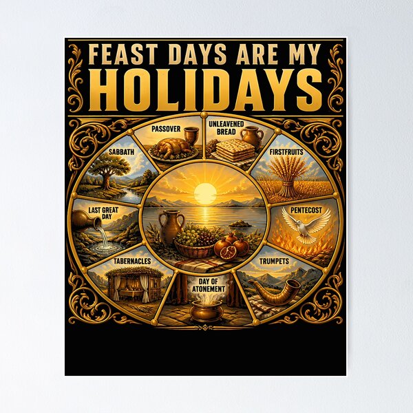 Item preview, Feast Days Are My Holidays designed and sold by Chromatic-Cubes.