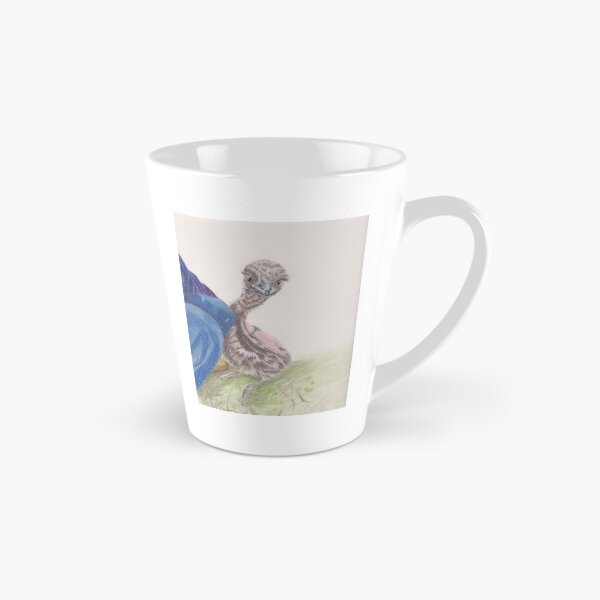 Item preview, Baby Emu with its carer designed and sold by SandraAnimalArt.