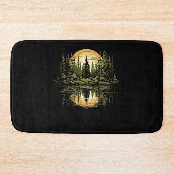 Item preview, Nature Reflection Forest Trees Outdoor Wildlife designed and sold by TaraxDoolittle.