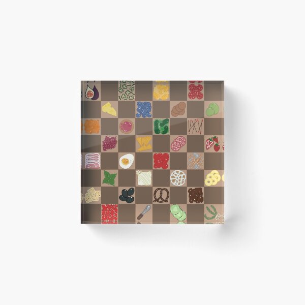 Item preview, Charcuterie Checkered designed and sold by ColorHopper.