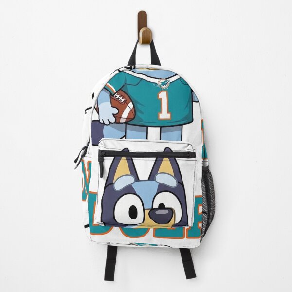 Item preview, Bluey And Snoopy Miami Dolphins Football Buddies designed and sold by DamianRoy88.