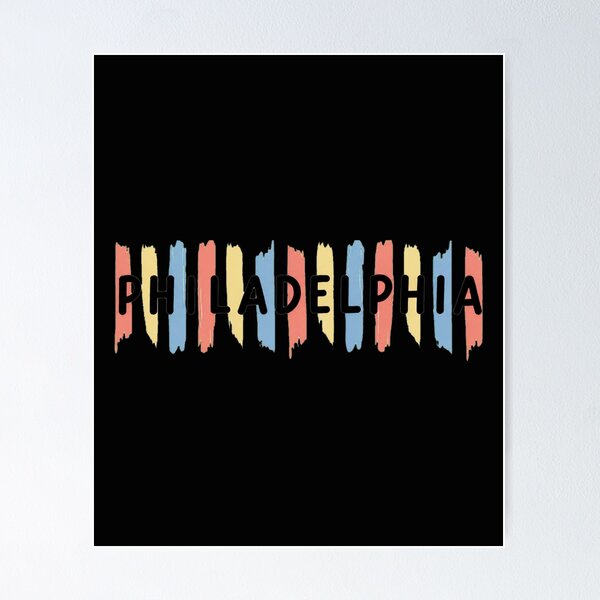 Item preview, Philadelphia Brushstroke  designed and sold by RicharVanTassel.