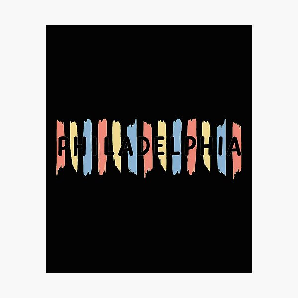 Item preview, Philadelphia Brushstroke  designed and sold by RicharVanTassel.