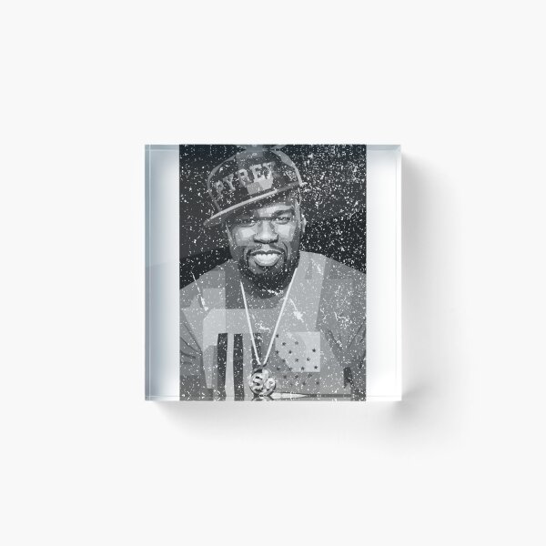 Item preview, 50 cent Grayscale  designed and sold by omorrowsgStudio.