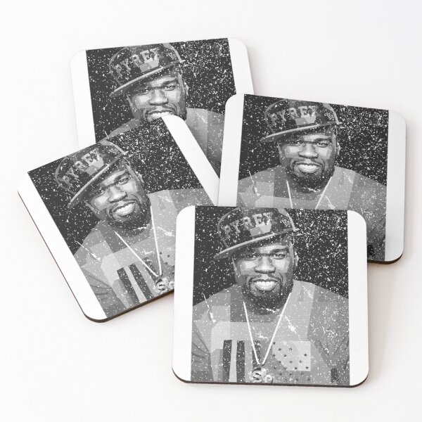 Item preview, 50 cent Grayscale  designed and sold by omorrowsgStudio.