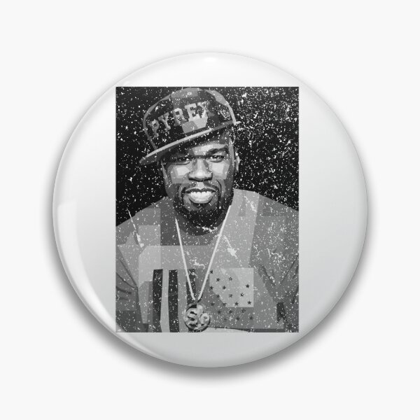 Item preview, 50 cent Grayscale  designed and sold by omorrowsgStudio.