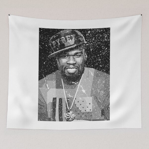 Item preview, 50 cent Grayscale  designed and sold by omorrowsgStudio.