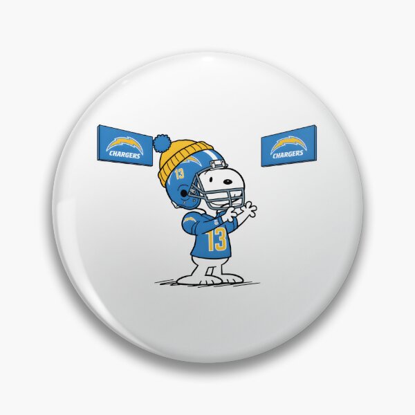 Item preview, Snoopy Chargers Fanatic Football  designed and sold by Gointhehosesh.