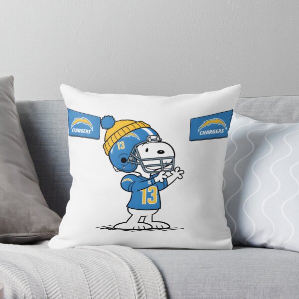 Aperçu de l'œuvre Snoopy Chargers Fanatic Football créée et vendue par Gointhehosesh.
