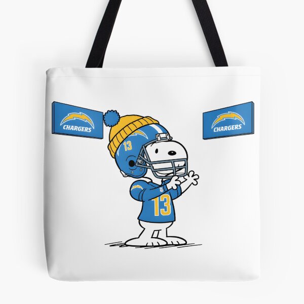 Item preview, Snoopy Chargers Fanatic Football  designed and sold by Gointhehosesh.