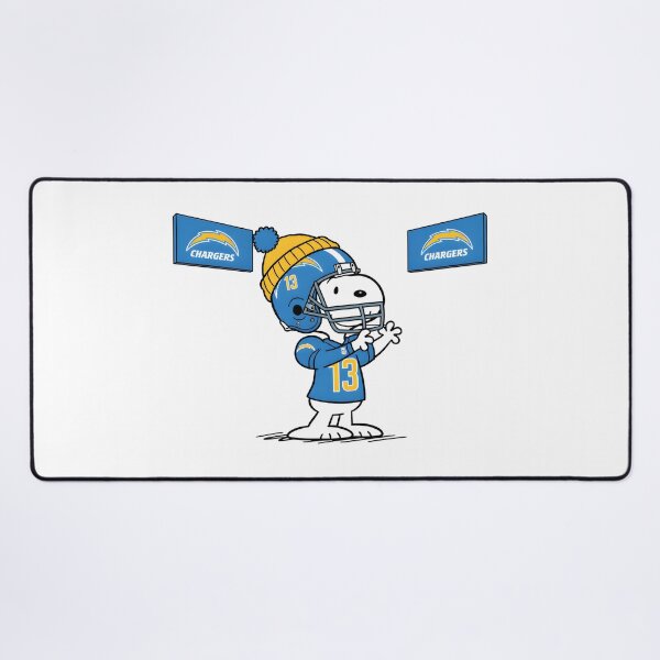 Item preview, Snoopy Chargers Fanatic Football designed and sold by Gointhehosesh.