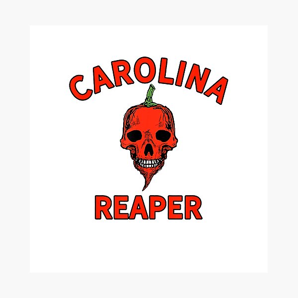 Item preview, Hot Pepper Carolina Reaper Chilihead Gift Spicy Food Lover T-Shirt designed and sold by RoReshop.