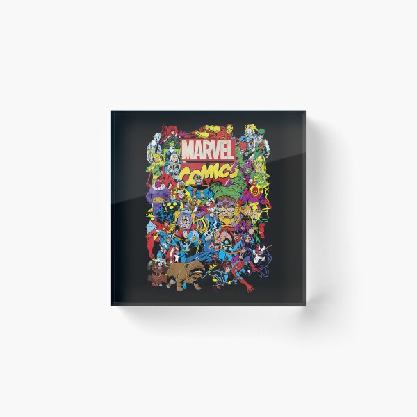 Item preview, Marvelzz Comics Retro Classic Avengersss Heroes Group Shot designed and sold by deepbsimran.