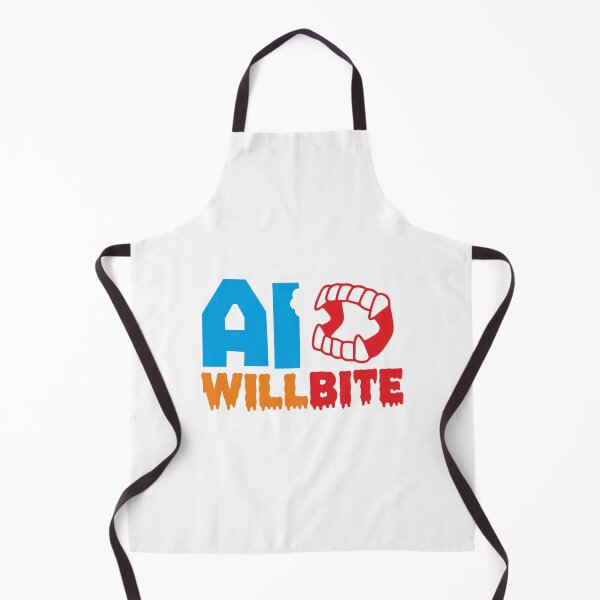 Item preview, AI WILL BITE - STICKER, AI, IT, INFORMATIVE, TYPOGRAPHY, WARN, CARE designed and sold by 440CREATIVES.