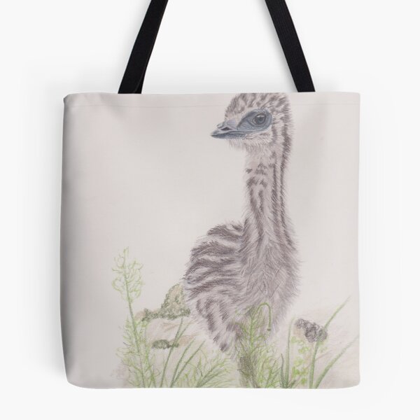 Item preview, Baby Emu designed and sold by SandraAnimalArt.