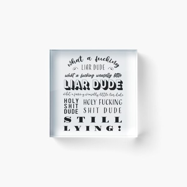 Item preview, Hasan Piker - What A Liar Dude Typography designed and sold by ri-npiegel.
