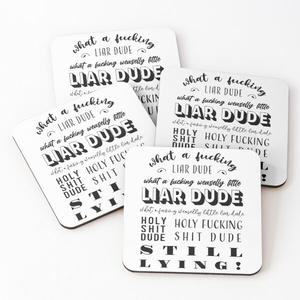Item preview, Hasan Piker - What A Liar Dude Typography designed and sold by ri-npiegel.