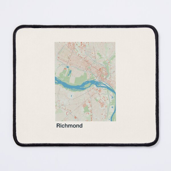 Item preview, Richmond Minimalistic Map Art designed and sold by MapsNerd.