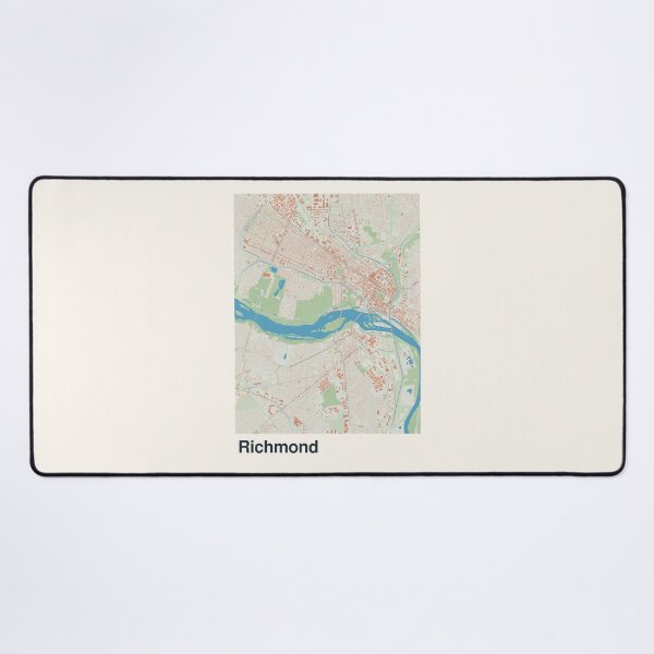 Item preview, Richmond Minimalistic Map Art designed and sold by MapsNerd.