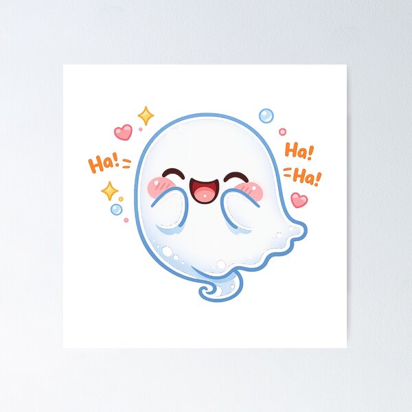 Item preview, Pumpkin Hug Ghost  Soft Pastel Kawaii Halloween designed and sold by Sommium .