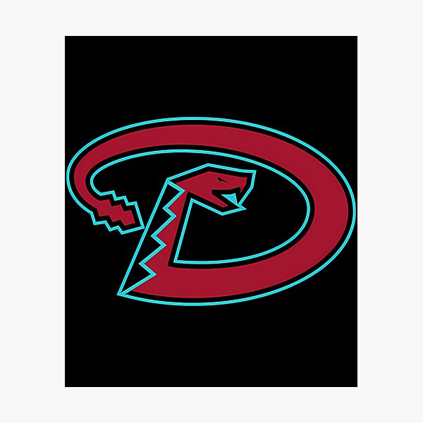 Item preview, Red Black And Teal D Snake designed and sold by So1omon.