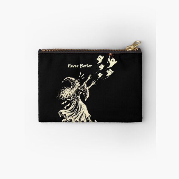 Item preview, Never Better Vintage Witch Funny Halloween Ghost Sarcastic Quote  designed and sold by Ortigzitoun.