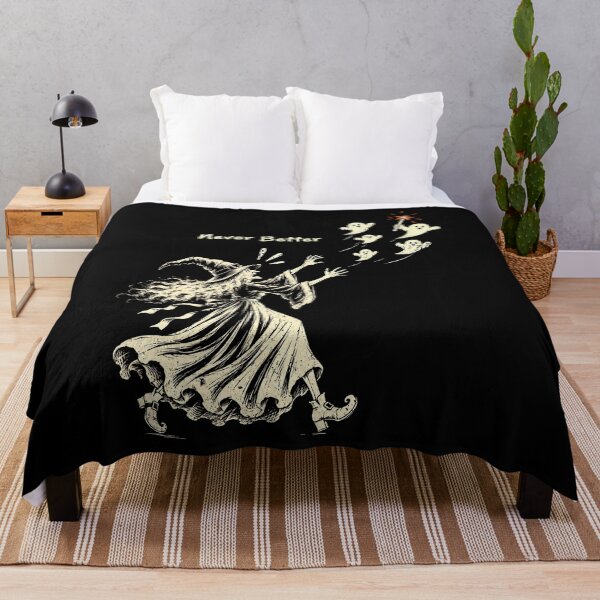 Item preview, Never Better Vintage Witch Funny Halloween Ghost Sarcastic Quote  designed and sold by Ortigzitoun.