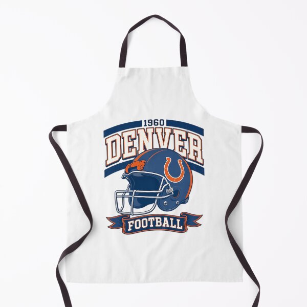 Item preview, Denver Football 1960 Helmet Classic Navy Orange Retro Nfl Fan Apparel designed and sold by carlocurley.