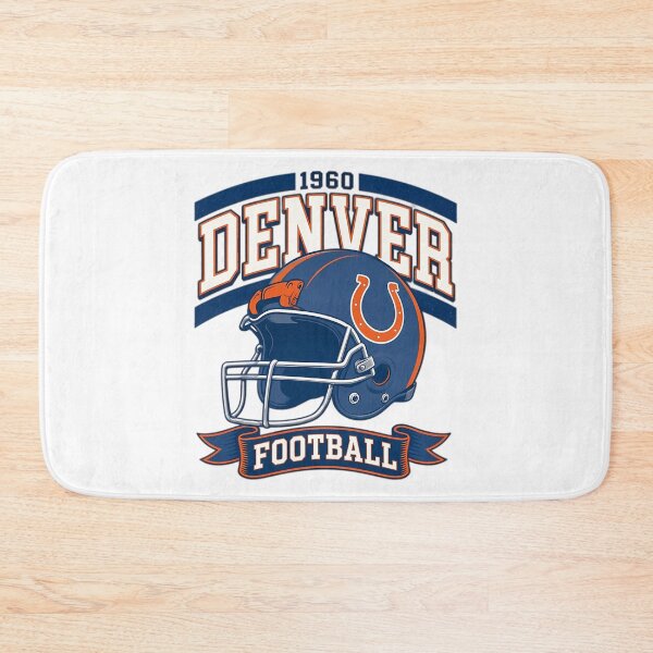Item preview, Denver Football 1960 Helmet Classic Navy Orange Retro Nfl Fan Apparel designed and sold by carlocurley.
