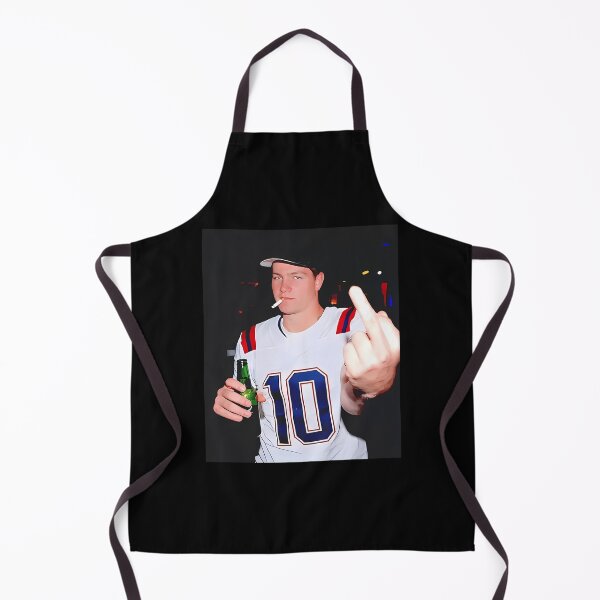Item preview, Drake Maye Flipping The Bird Drinking Funny designed and sold by ParadiM-eadors-.