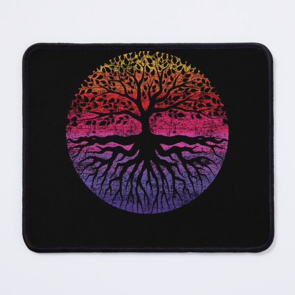 Item preview, Nature Spirituality Hippie Colourful Tree Forest designed and sold by TaraxDoolittle.