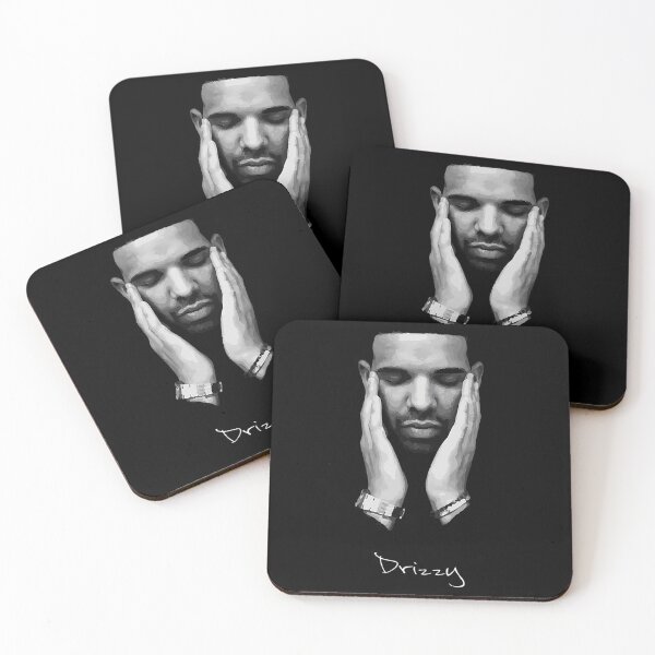 Item preview, Drke Drizzy Rapper Black And White designed and sold by ParadiM-eadors-.