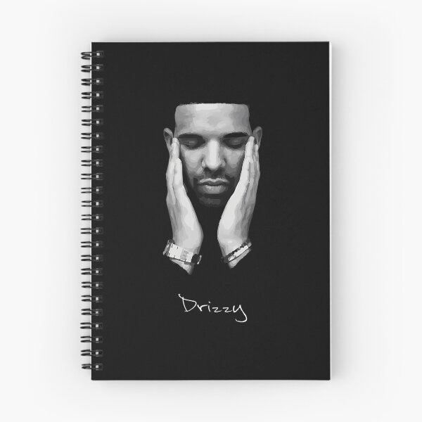 Artikelvorschau, Drke Drizzy Rapper Schwarz und Weiß entworfen und verkauft von ParadiM-eadors-.