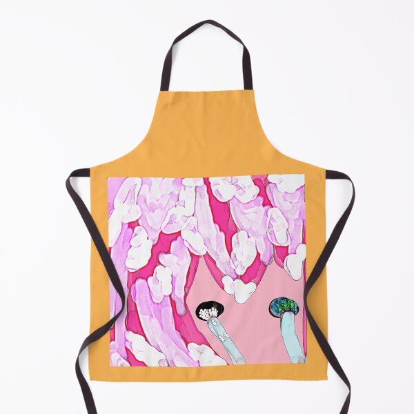 Item preview, Pink Bubblegum Slime Dripping Abstract Canvas Print designed and sold by CosmicStatic.