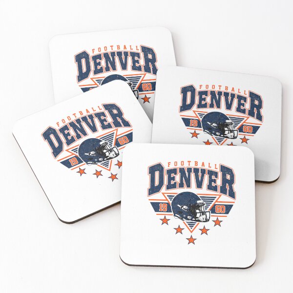 Item preview, Denver Football 1960 Helmet Stars Triangle Logo Navy Orange Nfl Fan Apparel designed and sold by carlocurley.