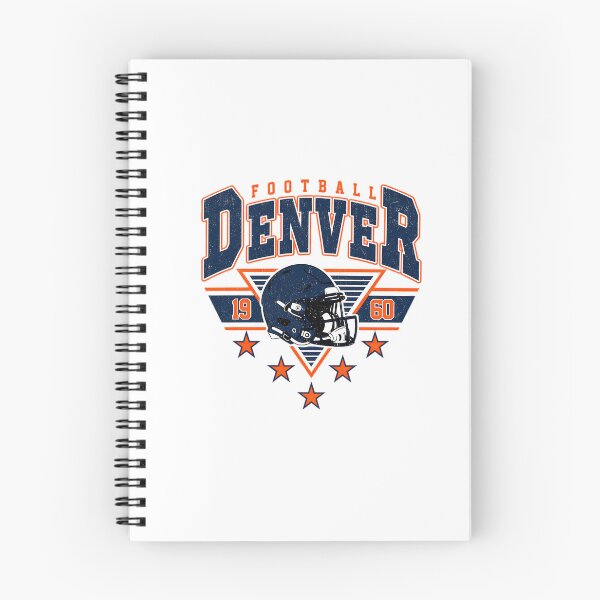 Item preview, Denver Football 1960 Helmet Stars Triangle Logo Navy Orange Nfl Fan Apparel designed and sold by carlocurley.