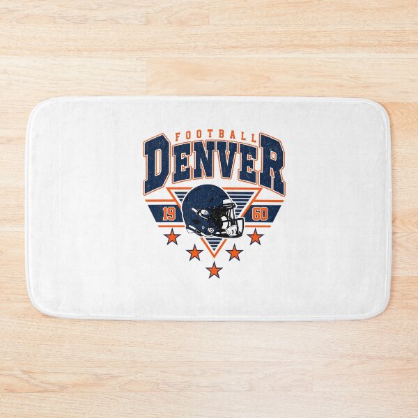 Item preview, Denver Football 1960 Helmet Stars Triangle Logo Navy Orange Nfl Fan Apparel designed and sold by carlocurley.