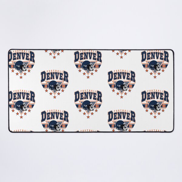Item preview, Denver Football 1960 Helmet Stars Triangle Logo Navy Orange Nfl Fan Apparel designed and sold by carlocurley.
