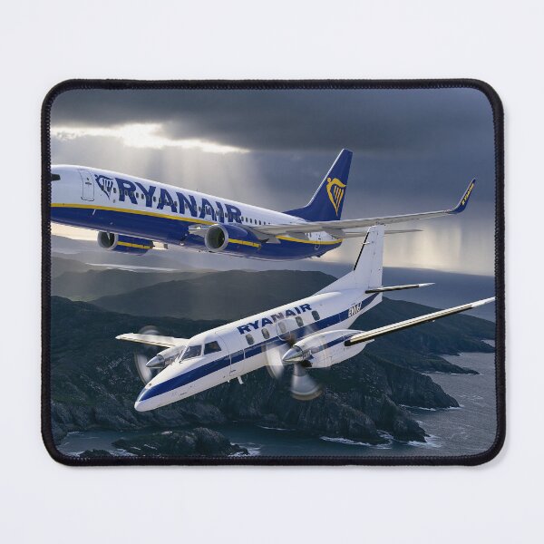 Item preview, Ryanair Generations Over Ireland Aviation Illustration designed and sold by Skyframe Aviation.