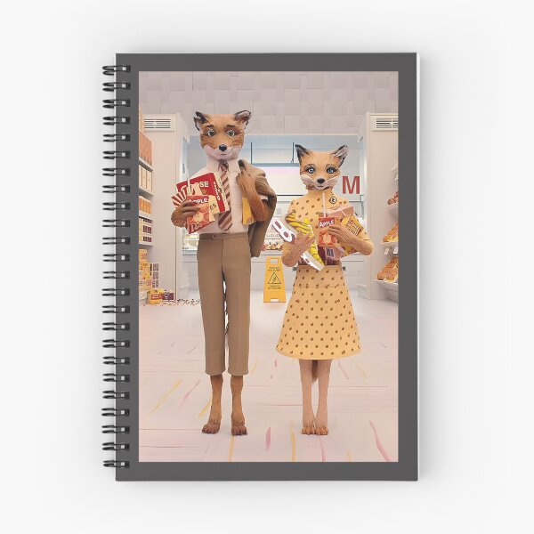Item preview, Fantastic Mr. Fox and Wife Humorous Illustration by Raykeiraobren designed and sold by casthelli1986.