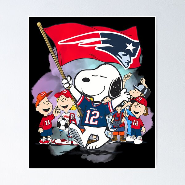 Item preview, Snoopy New England Patriots Game designed and sold by SangaSTRW.