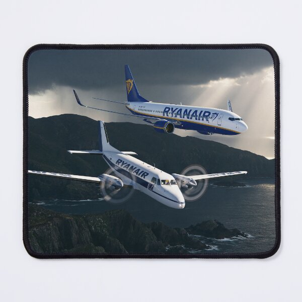 Item preview, Ryanair Coastal Formation Aviation Illustration designed and sold by Skyframe Aviation.