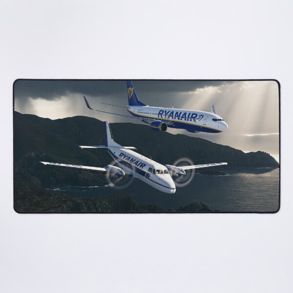 Item preview, Ryanair Coastal Formation Aviation Illustration designed and sold by Skyframe Aviation.