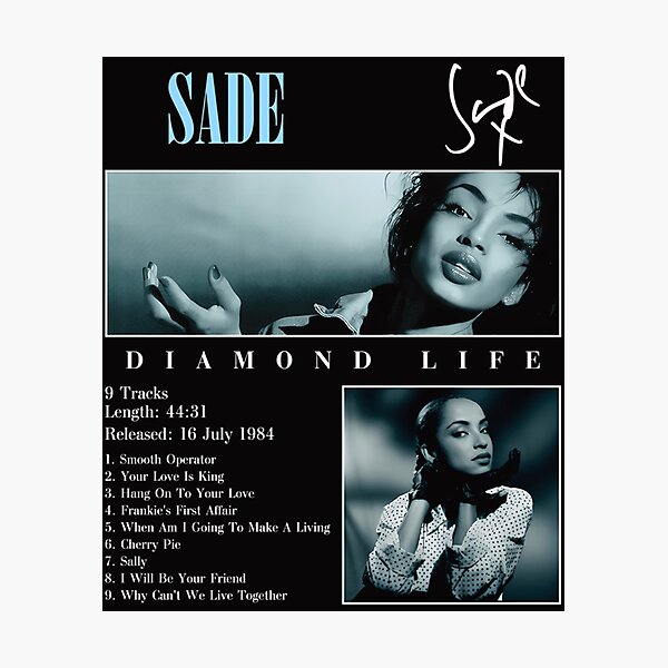 Item preview,  Sade Diamond Singer Tour Concert designed and sold by FloreneCockburn.