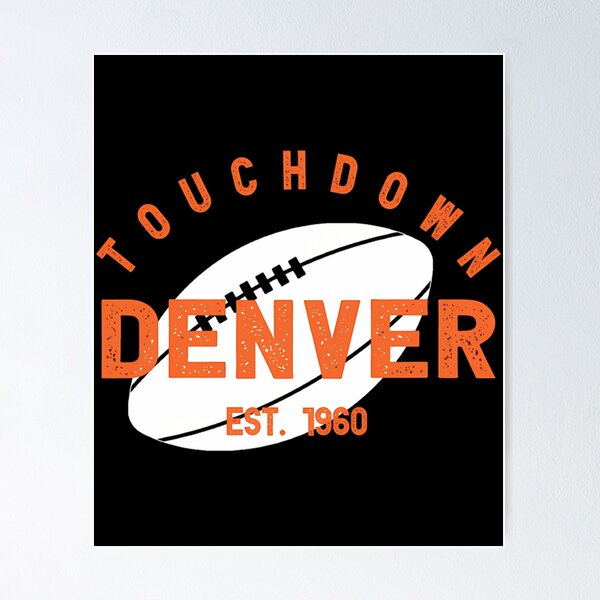 Item preview, Denver Football Team - Kickoff designed and sold by carlocurley.